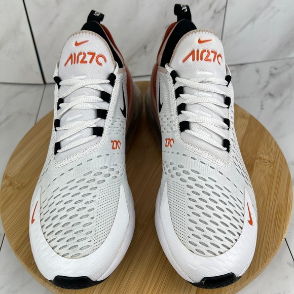 Nike Air Max 270 Womens Size 11 White Pink Oxford Running Walk Shoes DQ4693-100 - Picture 4 of 12